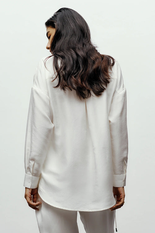 White Flora Shirt