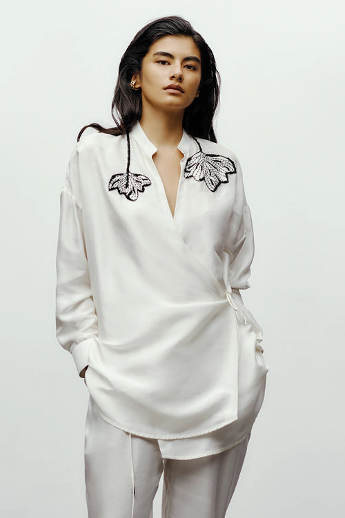 White Flora Shirt