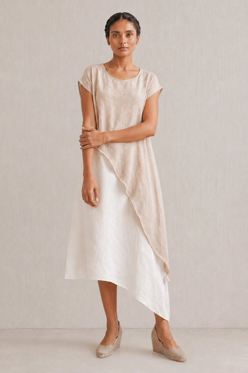 Ivory Earth Candy Cane Dress