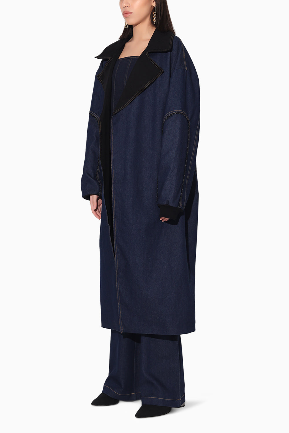 Utopia Denim Trench Coat