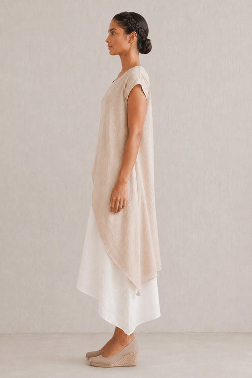 Ivory Earth Candy Cane Dress