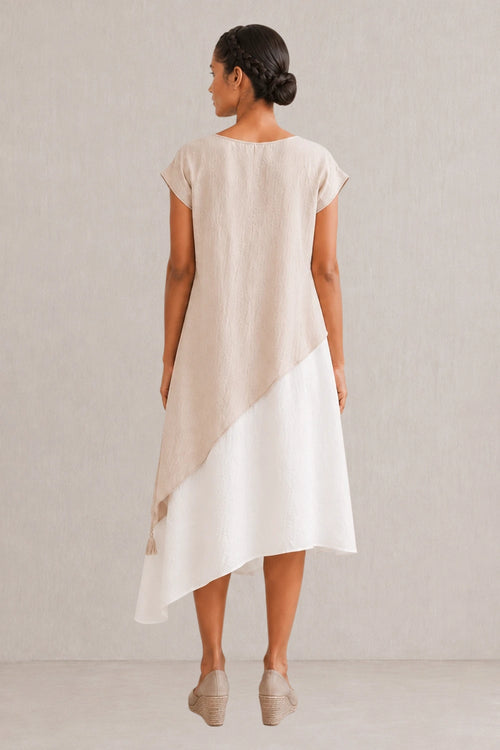Ivory Earth Candy Cane Dress
