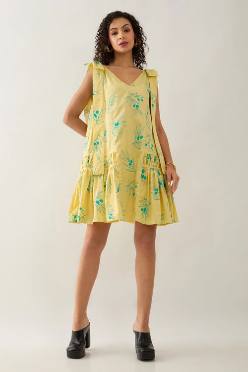 Nubra Lemon Dress