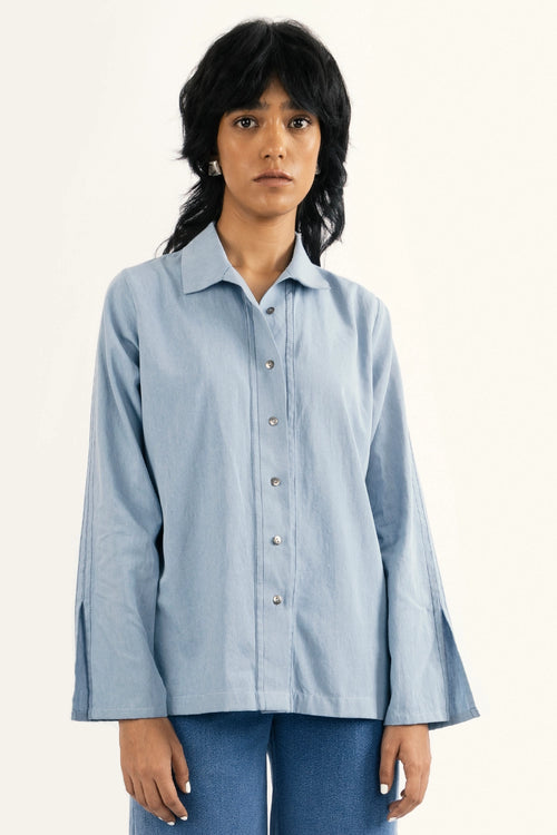 Slit Sleeve Shirt