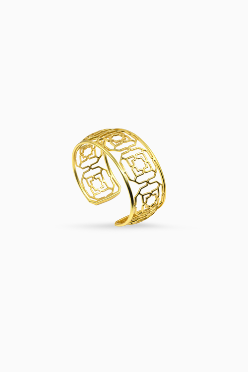 Gold Color Horizon Bracelet