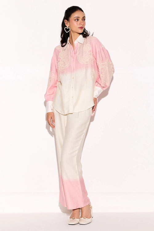 Pink Como Ombre Co-ord Set