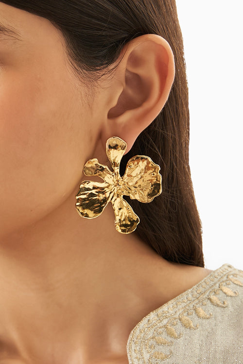 Mini Gulmohar Earrings