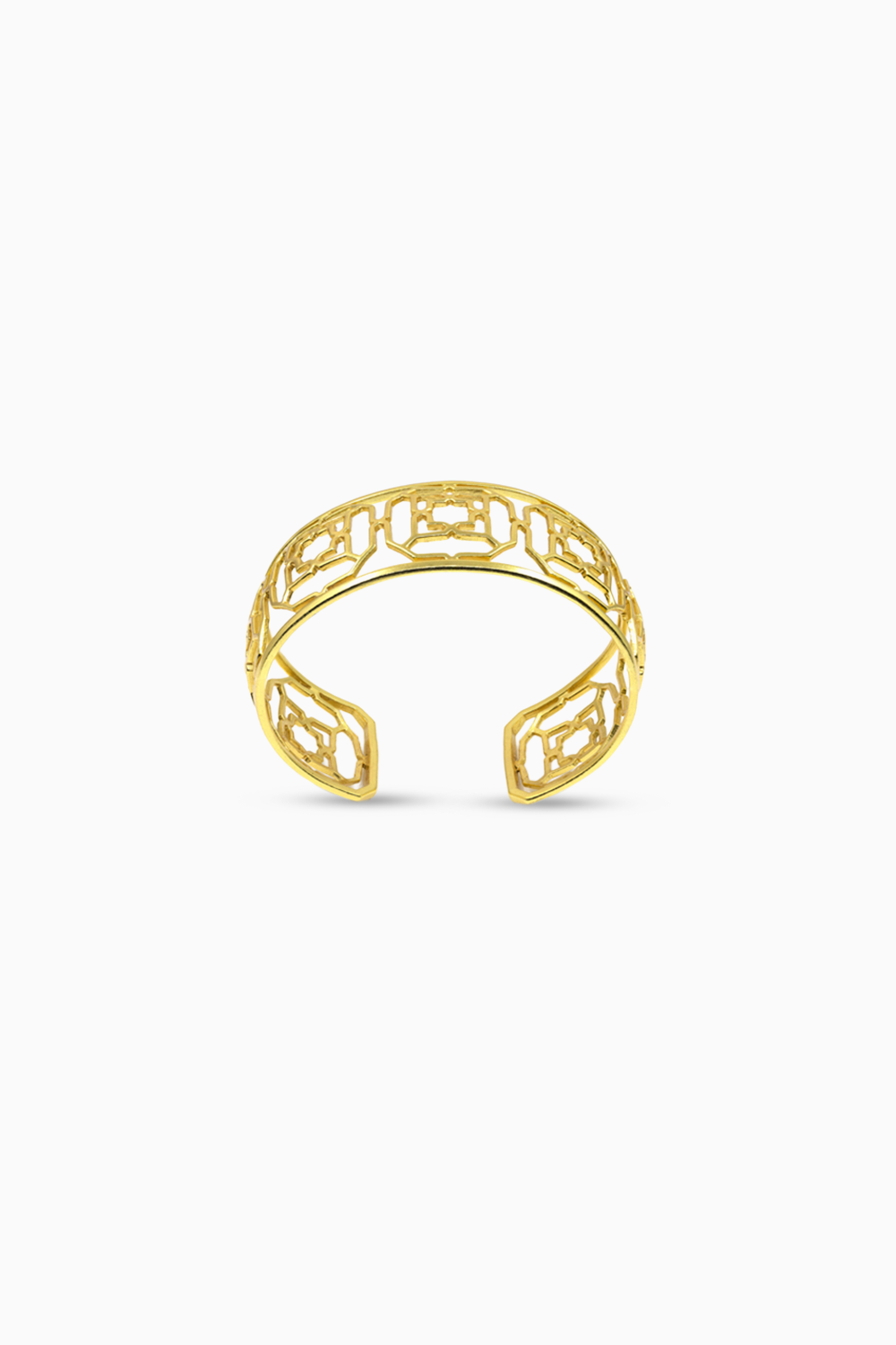 Gold Color Horizon Bracelet