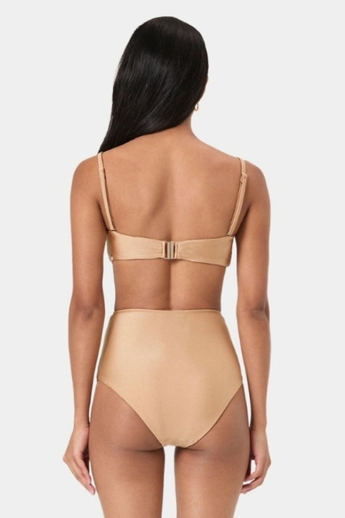 Caramel High Tide Bikini Bottom