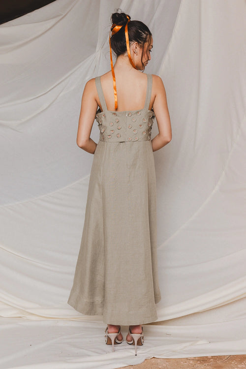 Horseshoe Sage Green Dress
