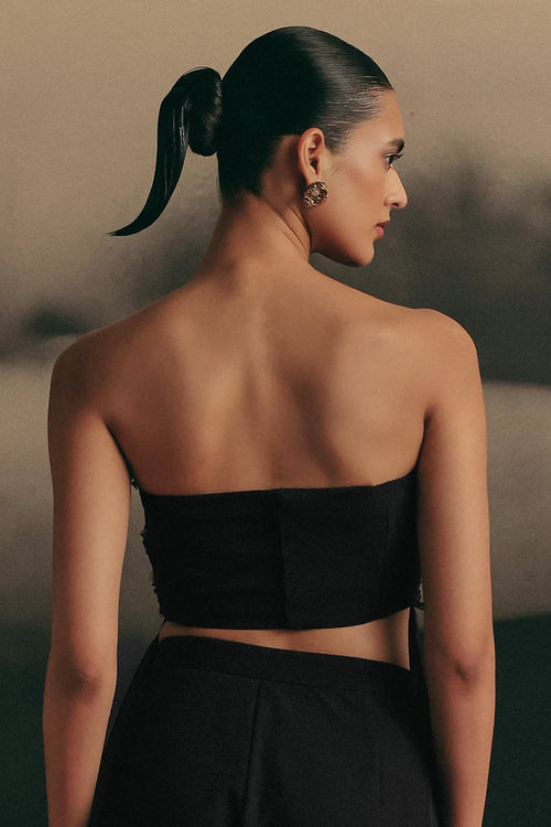 Black Gold Comet Bustier