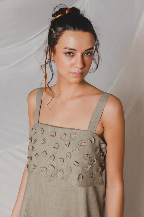 Horseshoe Sage Green Dress