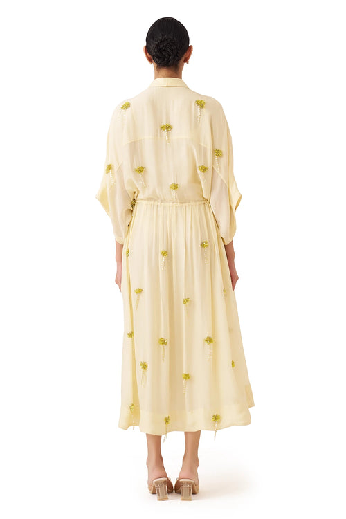 Oriva Pastel Yellow Dress
