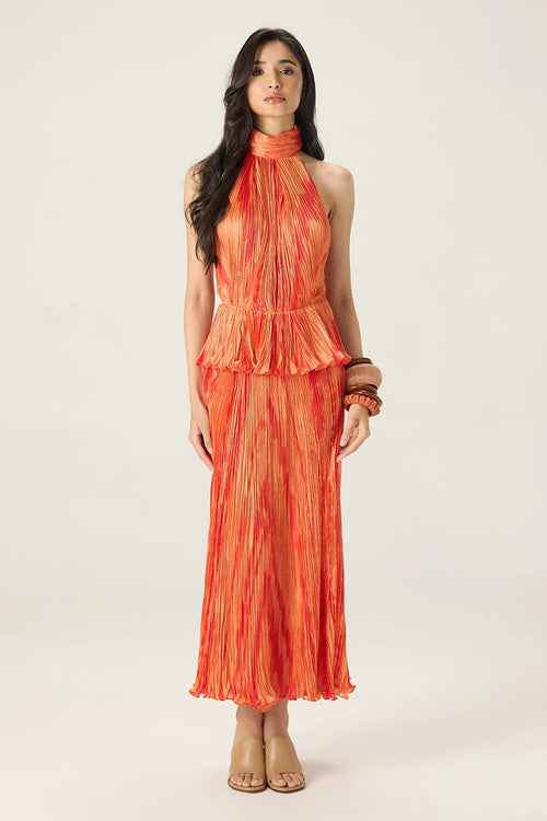 Orange Kennedy Dress