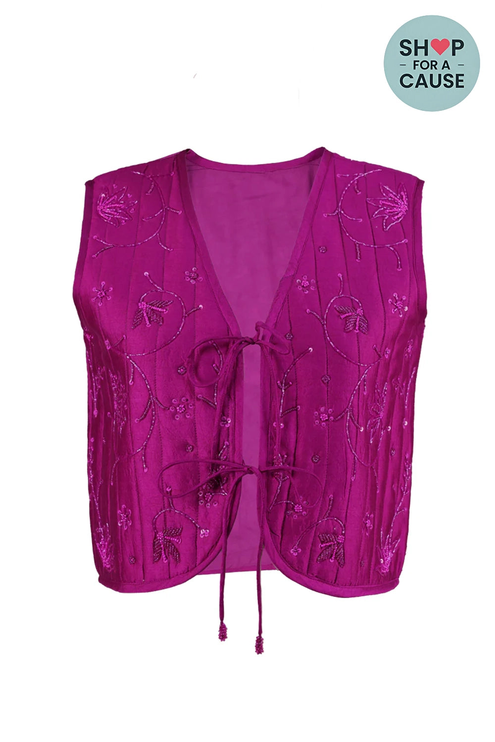 Badal Pink Gilet