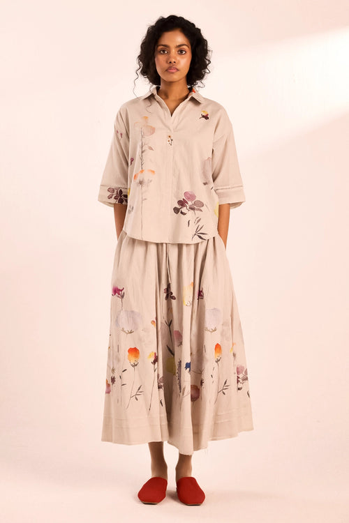 Oat Bloom Skirt