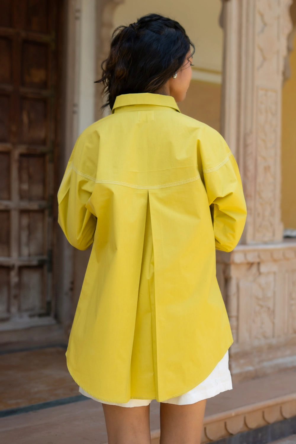Lime Yellow Sulfer Shirt