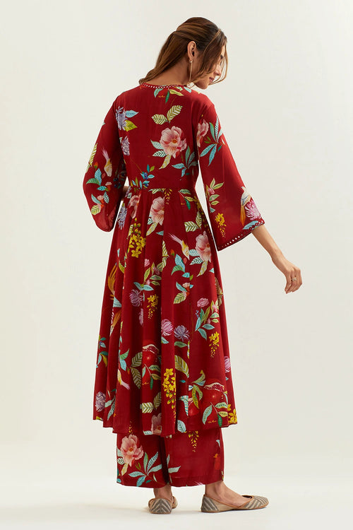 Mago Kali Kurta With Bottom