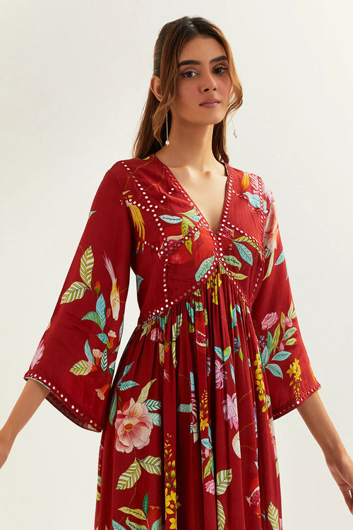 Mago Kali Kurta With Bottom
