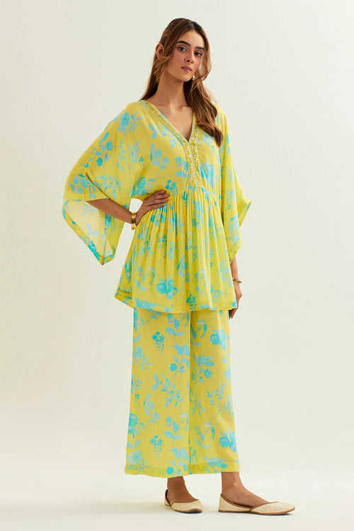 Ebla Short Kaftan Co-ord Set