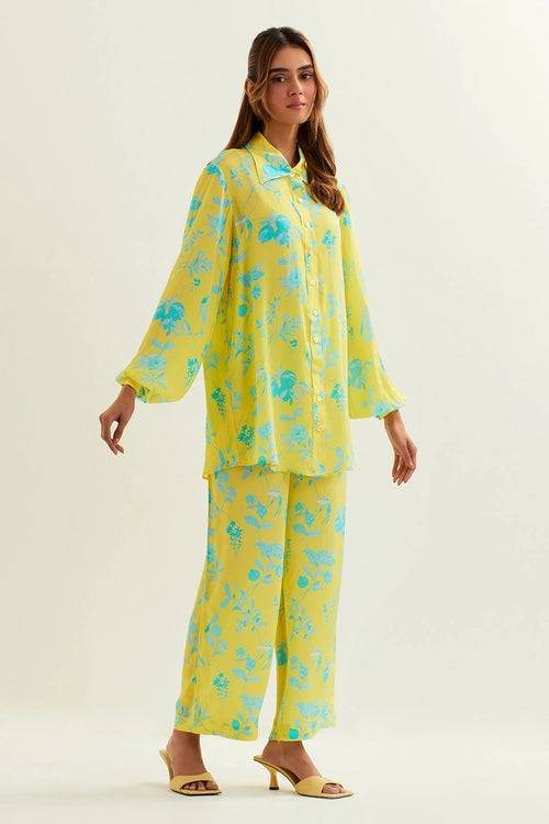 Difoda Shirt With Pant Set