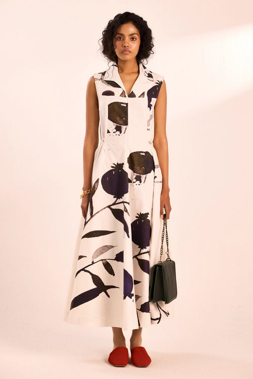 Ink And Ivory Dress