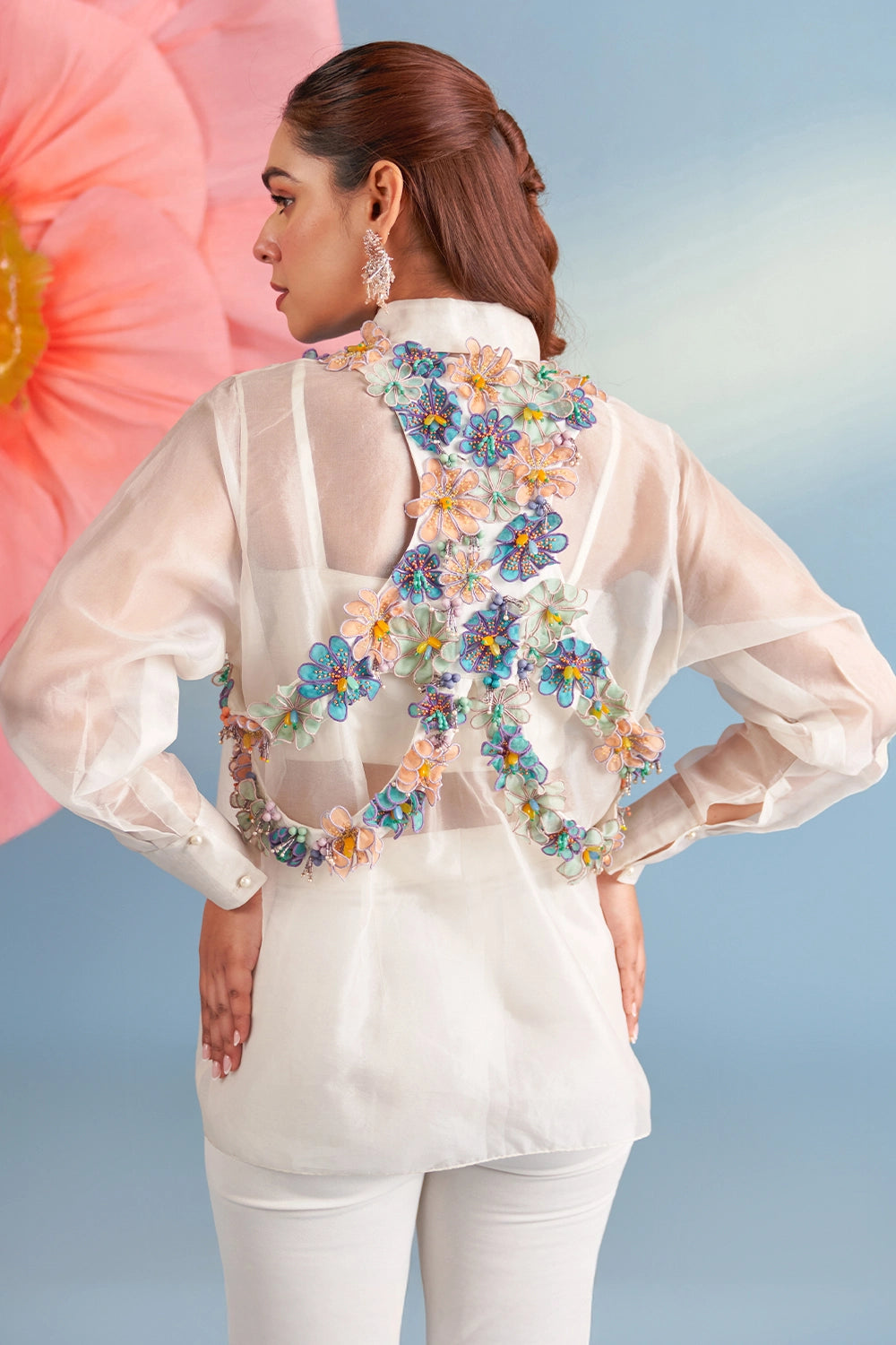 Olivia Shirt and Bolero Set