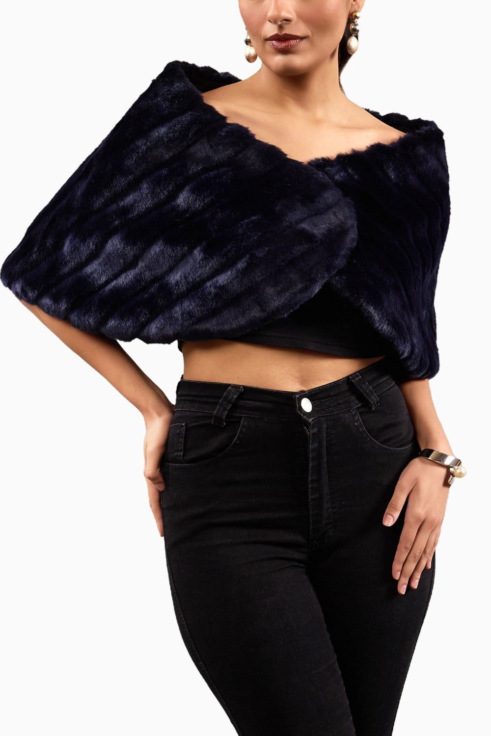 Winter Glamour Shrug