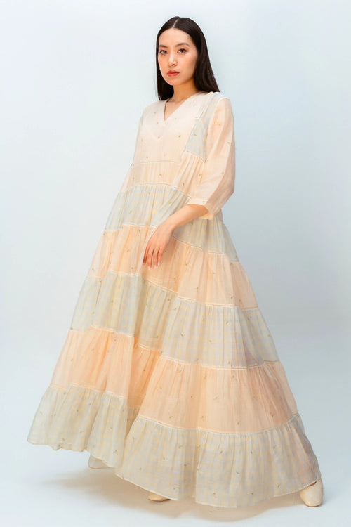 Golden Canopy Dress