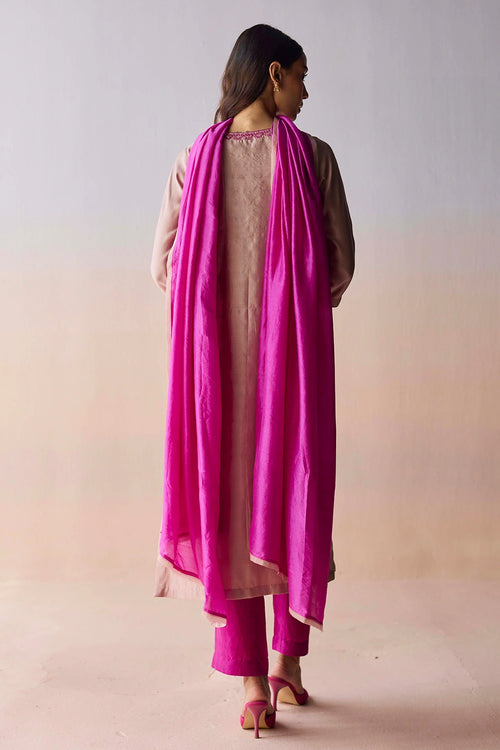 Riverstone Pink Kurta Set