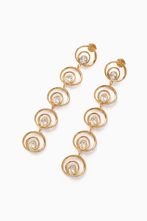 Wave Long Earrings