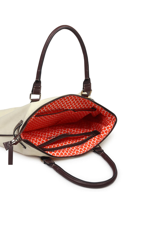 Gor Beige Yellow Tote Bag