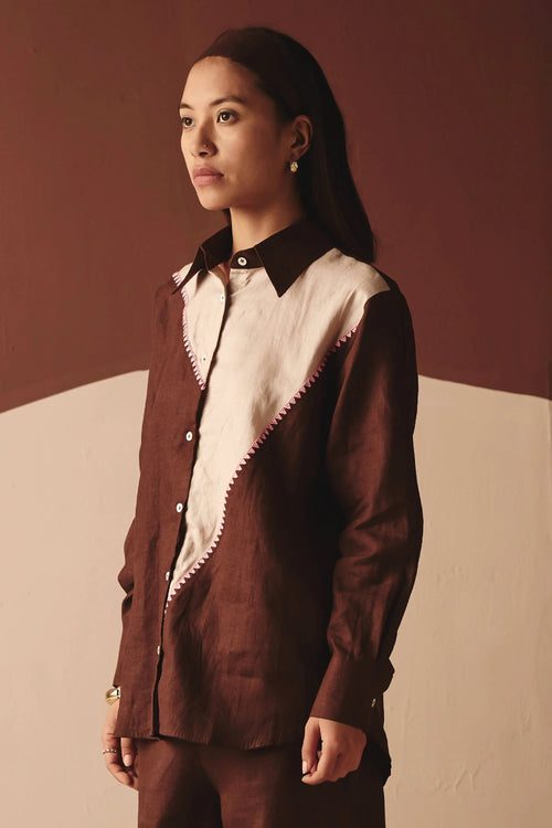 Brown Sofi Shirt