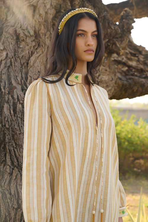 Gold Palm Kaftan