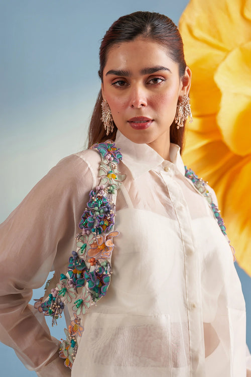 Olivia Shirt and Bolero Set