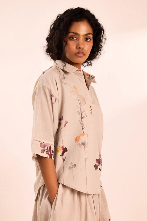 Oat Bloom Top