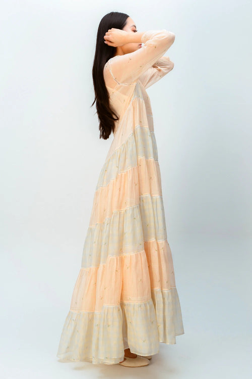 Golden Canopy Dress