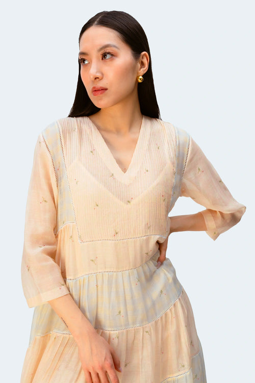 Golden Canopy Dress