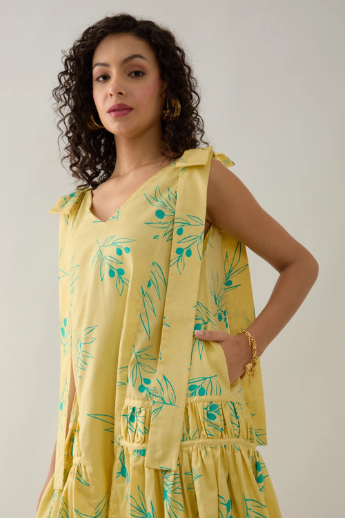 Nubra Lemon Dress