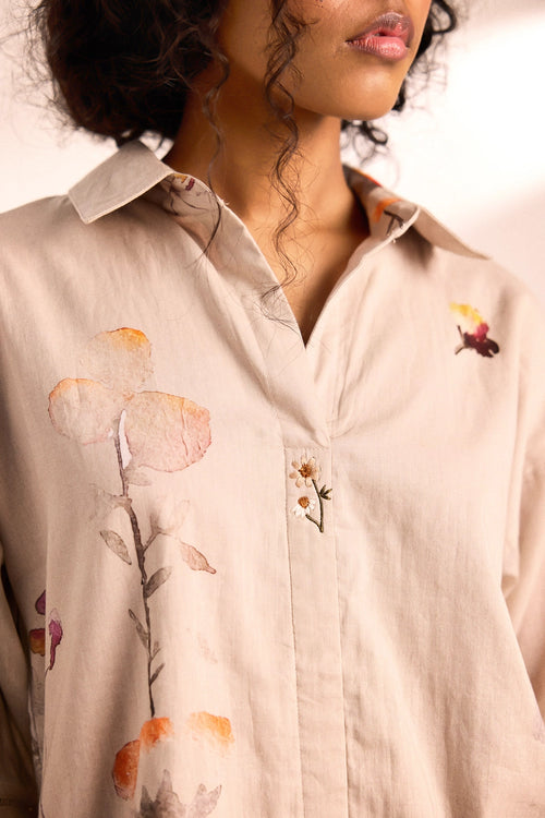 Oat Bloom Top