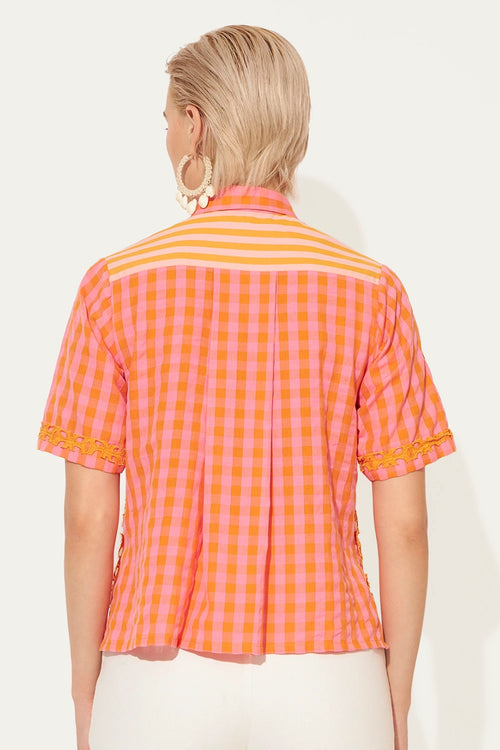 Orange Luna Shirt