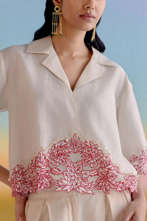 Florence Embroidered Co-ord Set
