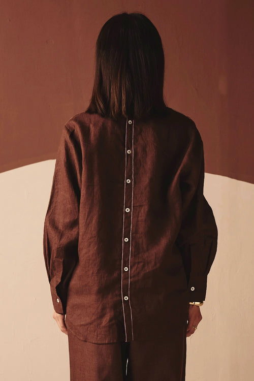 Brown Sofi Shirt