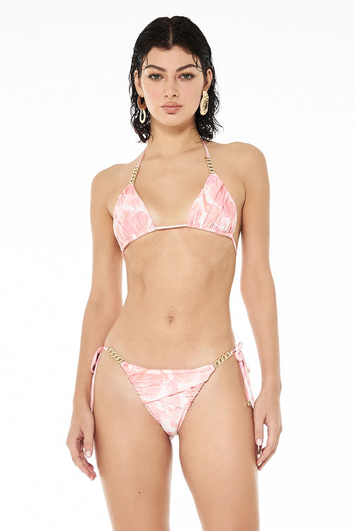 Azure Triangle Bikini Set