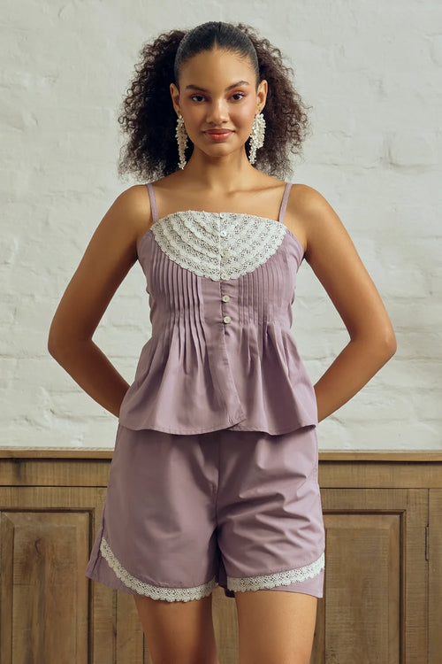 Lilac Bloom Co-ord Set
