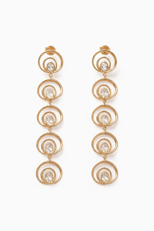 Wave Long Earrings