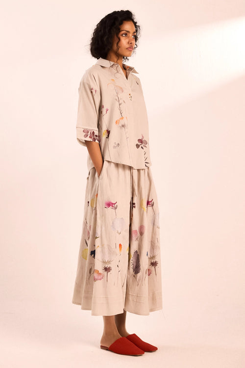 Oat Bloom Skirt