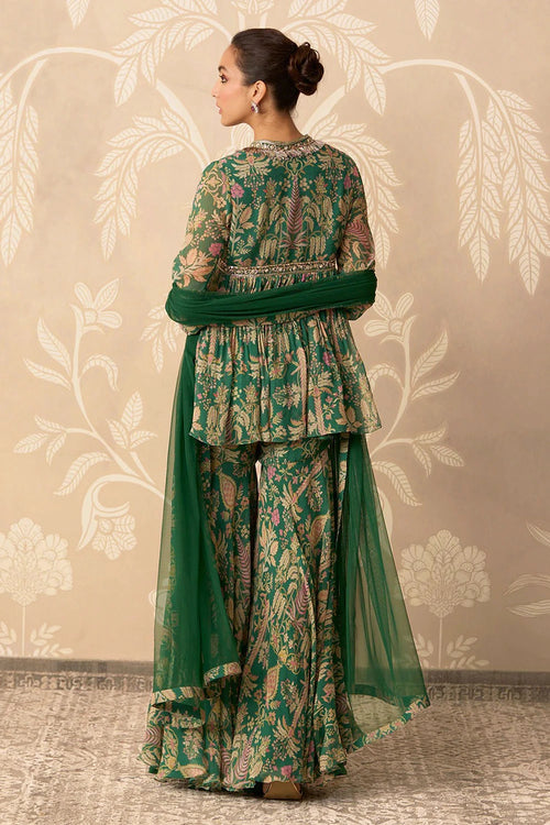 Nazneen Peplim 
Garara Set