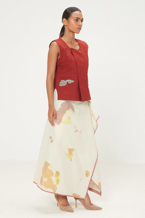 Ecru Sunline Skirt