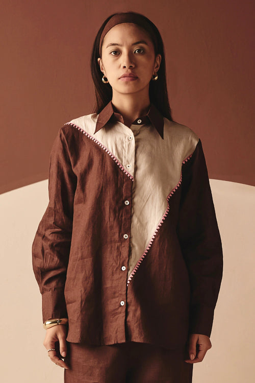 Brown Sofi Shirt